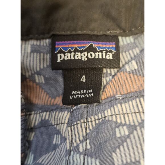 Patagonia Wavefarer Geometric Tribal Womens Swim Board Shorts Sz. 4 - Picture 3 of 11